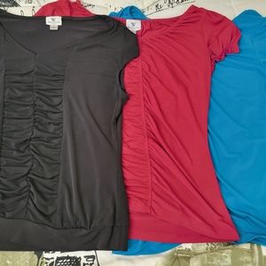 Set of 3 Worthington Tops